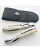 Chateau Laguiole Melchior Collection White Bone Sommelier Knife