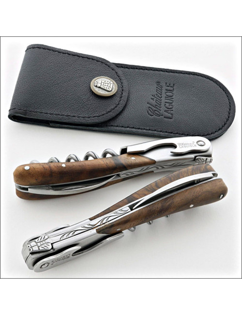 Chateau Laguiole Melchior Collection Sommelier Knife in Walnut Wood
