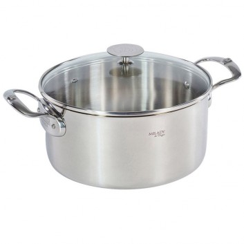 De Buyer Milady stewpot with lid - 3 sizes