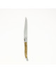 CHATEAU LAGUIOLE Set of 6 Table Knives, Heritage Collection, Olive Wood