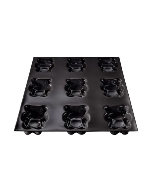 FLEXIPAN 9-Bear Silicone Cake Mold, 38x28.5cm