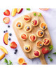 FLEXIPAN Silicone Cake Mold for 15 Mini Tartlets, 29x19cm