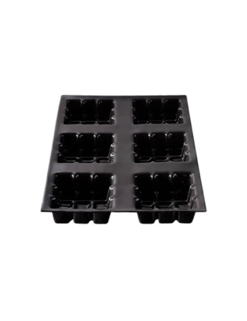 FLEXIPAN Silicone Cake Mold for 6 Small Bars, 29.5 x 19.5 cm