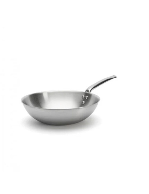 DE BUYER Alchimy 28cm Stainless Steel Wok