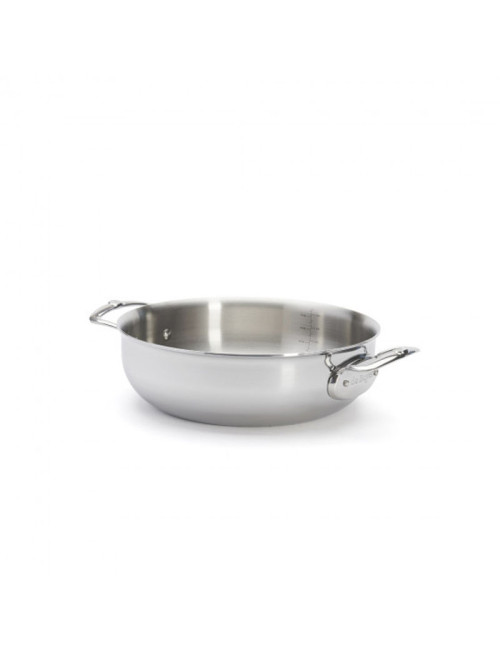 DE BUYER Affinity Domed Sauté Pan with Lid, 28cm