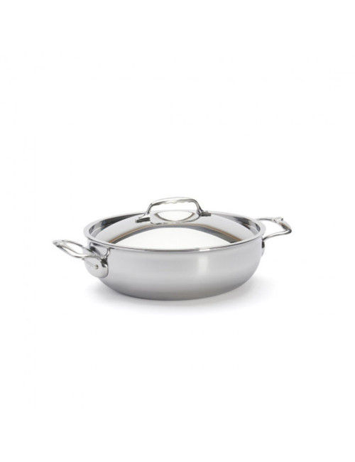 DE BUYER Affinity Domed Sauté Pan with Lid, 28cm