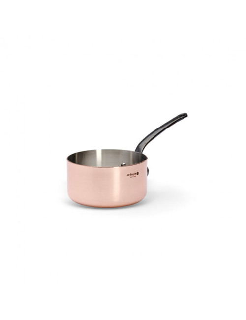 DE BUYER Inocuivre Copper Saucepan with Cast Iron Handle - 5 Sizes