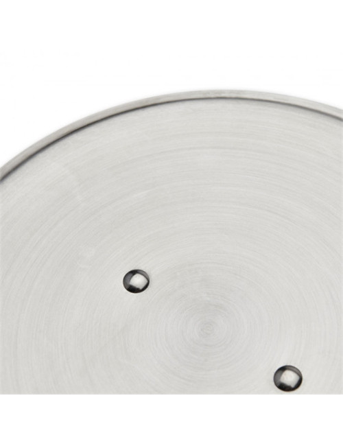 DE BUYER Inocuivre Copper-Stainless Steel Lid with Cast Iron Handle, 12cm