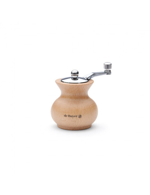 DE BUYER Boogie 7cm Wooden Pepper Mill - 2 Colors