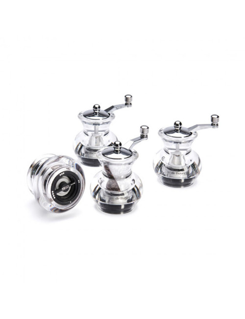 DE BUYER Set of 4 Boogie Mills