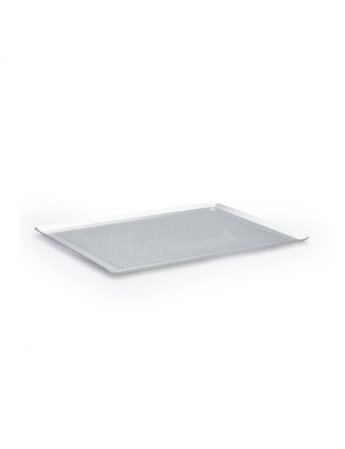 DE BUYER Rectangular Perforated Stainless Steel Baking Sheet 40x30cm
