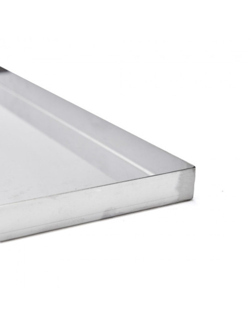 DE BUYER Rectangular Baking Sheet with Straight Edge, 60x40cm
