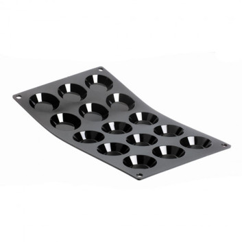DE BUYER Moulflex mold, 15-mini-tartlet tray