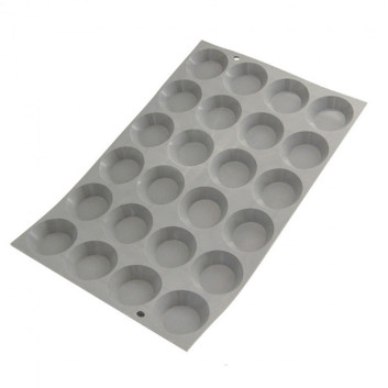 DE BUYER Elastomoule 24 Mini Tartlet Silicone Mold