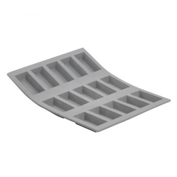 DE BUYER Elastomoule 15 Mini Financiers Silicone Mold