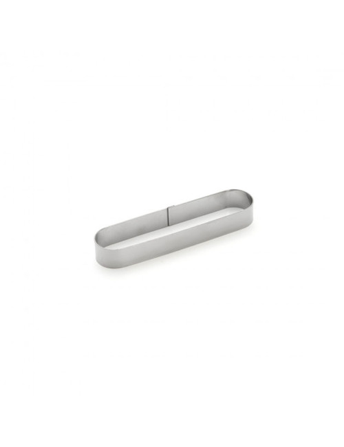 DE BUYER Mathieu Blandin Oblong Stainless Steel Pastry Ring