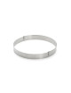 DE BUYER round tart ring, expandable from 18 to 36 cm, stainless steel