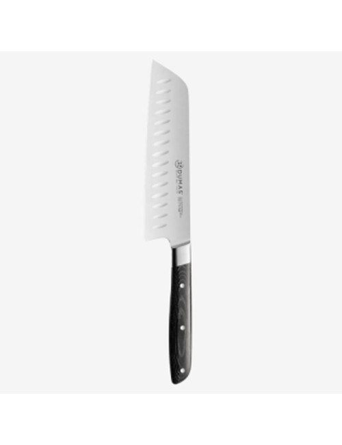 32 DUMAS Signature Micarta Santoku Knife