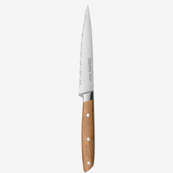 32 DUMAS 12cm Utility Knife Signature Green Oak Kitchen Knife
