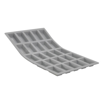 DE BUYER Elastomoule 25 Mini Financiers Silicone Mold
