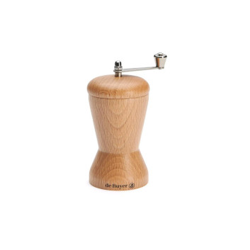 DE BUYER Soko 10cm Natural Wood Nutmeg Mill