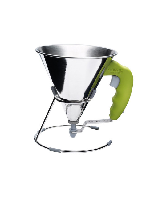 DE BUYER Kwik Stainless Steel Funnel, 0.8L - 5 Colors