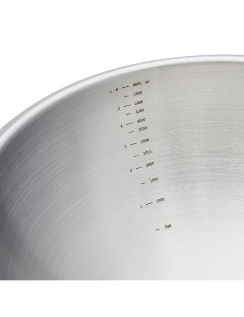 DE BUYER Stainless Steel Half-Spherical Bowl - 4 Sizes
