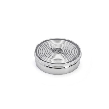 DE BUYER Box of 9 round, plain stainless steel cutters