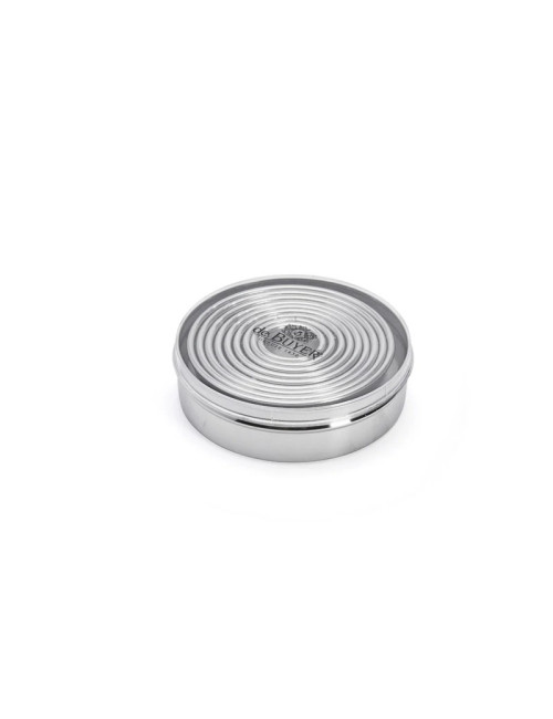 DE BUYER Box of 9 round, plain stainless steel cutters