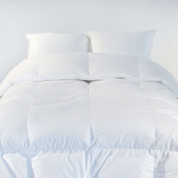 Temperate duvet in white duck down - Weight 250g/m2 - 4 sizes