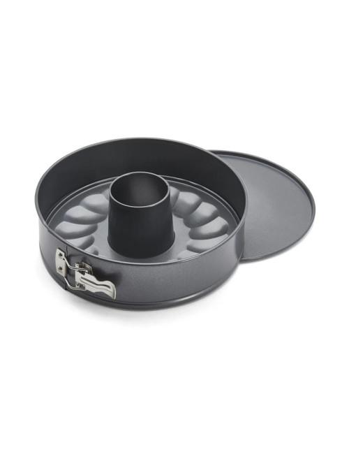 DE BUYER Savarin Springform Pan, Non-Stick Steel, 2 Bottoms