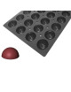 DE BUYER Moulflex Pro mold, 28 half-sphere tray