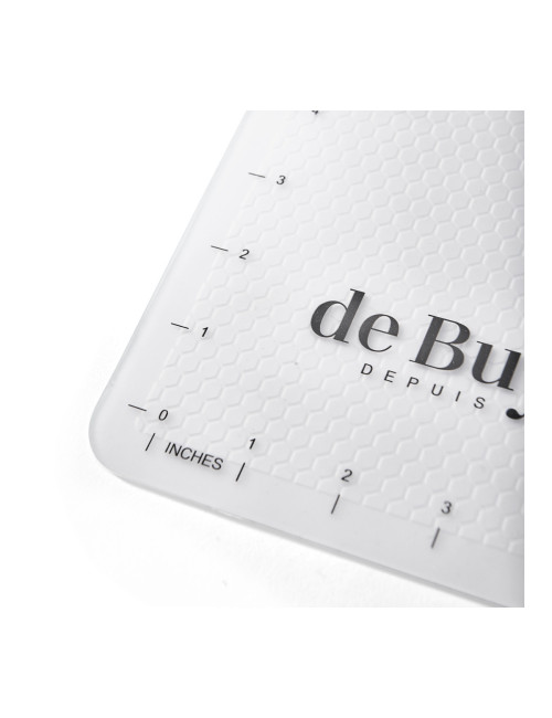 DE BUYER Non-Stick Silicone Baking and Prep Mat with Markings, 60x40cm
