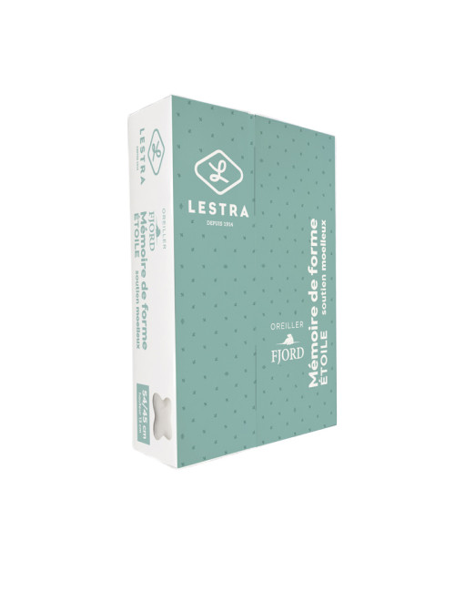 LESTRA Fjord Memory Foam Star Pillow 54x45cm