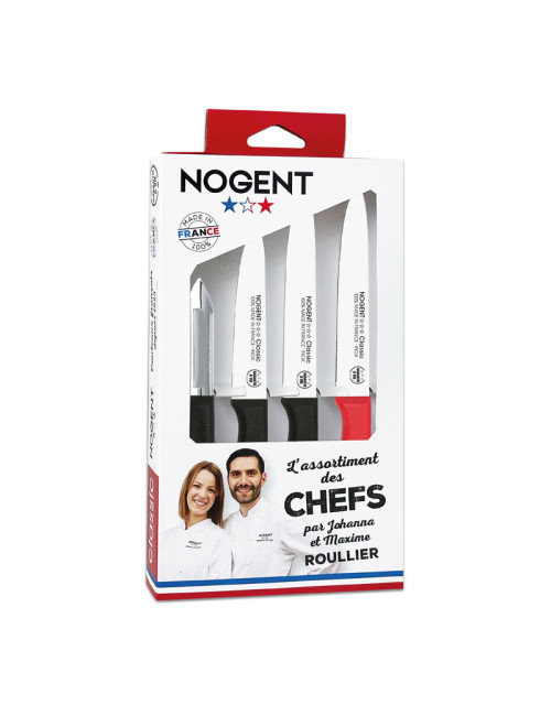 NOGENT Polypro Chefs Cuisine Set of 4 Knives