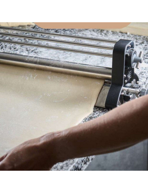 DE BUYER Stainless Steel Rolling Pin 48.5x19x15cm