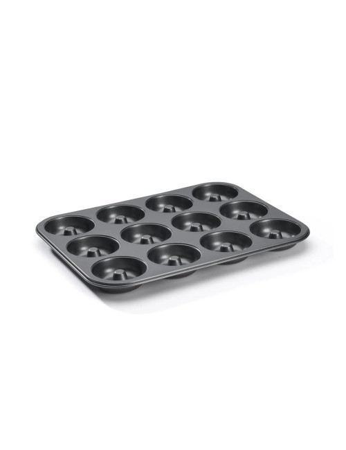 DE BUYER Non-Stick Steel 12-Mini Savarin Pan