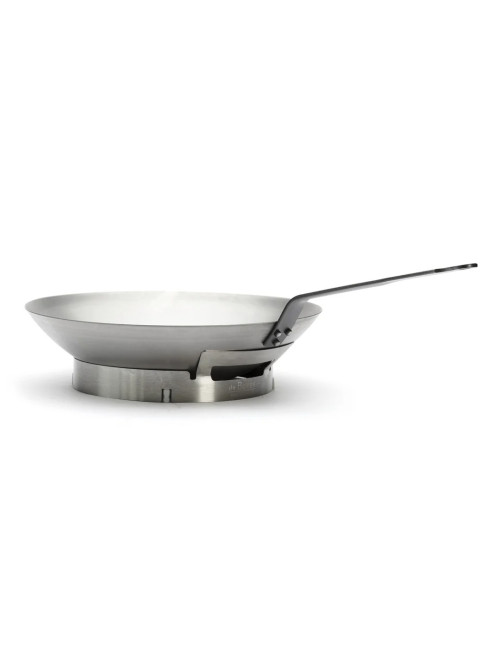 DE BUYER Stainless Steel Half-Spherical Wok Stand