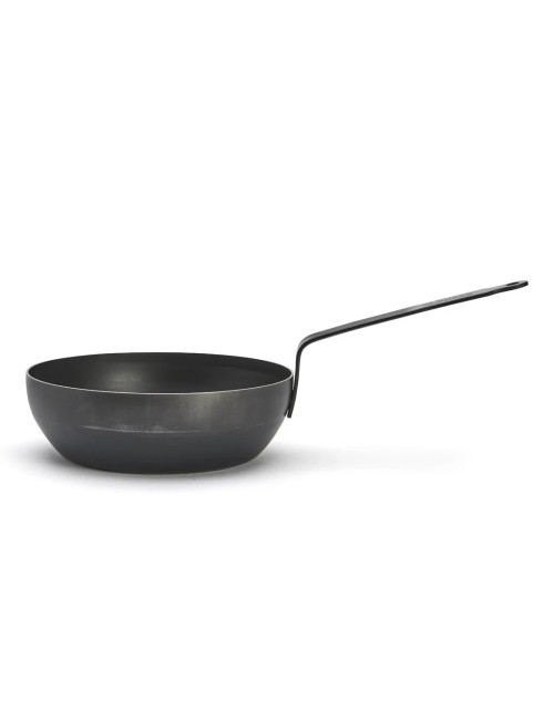 DE BUYER Blue Carbon Sauté Pan in Steel Sheet - 2 Sizes