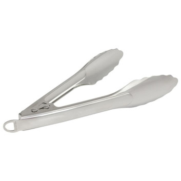 CRISTEL Self-Locking Serving Tongs in Stainless Steel - 2 Sizes