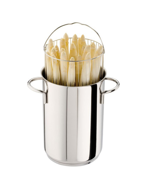 CRISTEL 16cm Stainless Steel Asparagus Cooker