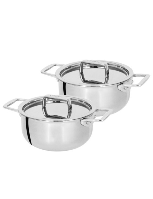 CRISTEL "Tête à Tête" Set of 2 Castel Pro Dutch Ovens