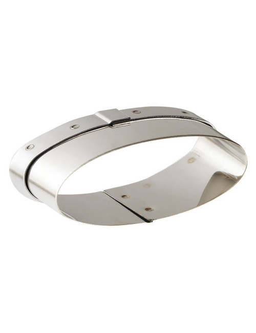 MATFER Plain Stainless Steel Shuttle Cutter 8.5x3cm