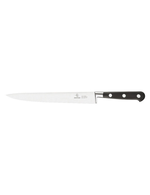 MATFER Forged Monobloc Traditional Slicing Knife, 25cm
