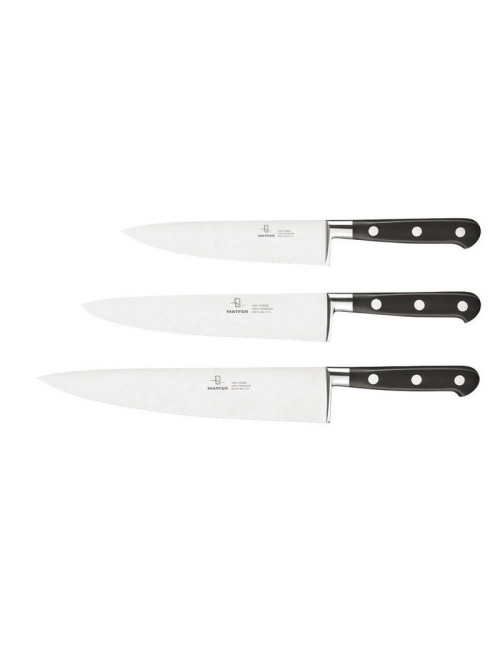 MATFER One-Piece Forged Traditional Kitchen Knife - 3 Sizes