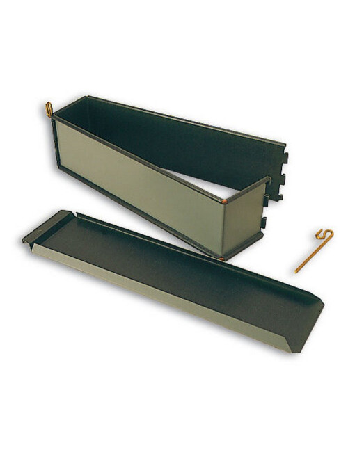 MATFER Long Plain Steel Pâté en Croute Mold - 4 Sizes