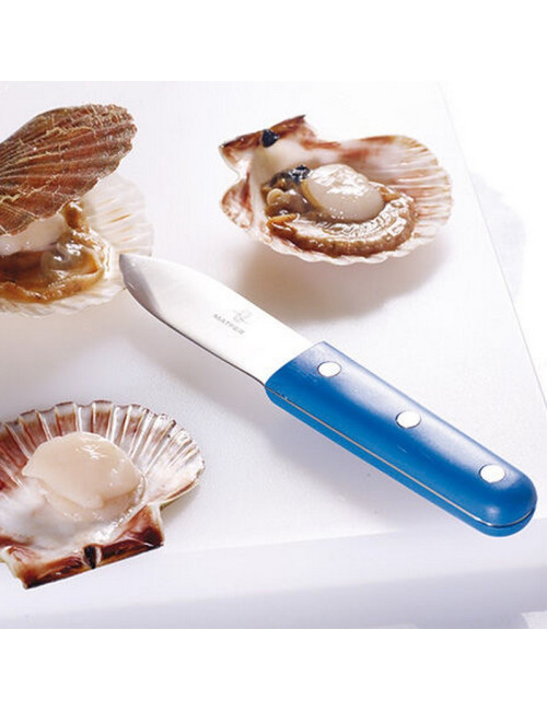 MATFER Blue Scallop Knife