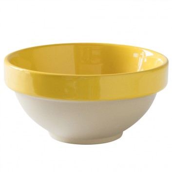 MANUFACTURE DE DIGOIN Small Stoneware Tureen Paris, Mustard Yellow
