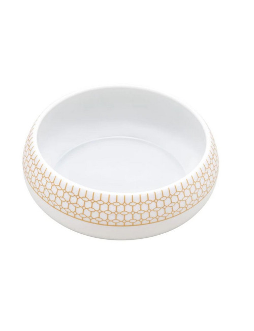 DEGRENNE Gold Crown Porcelain Cocotte Bowl 50cl