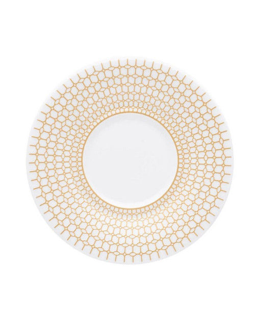 DEGRENNE Gold Crown Porcelain Saucer - 3 Sizes